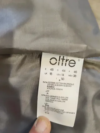 Trench Oltre lungo taglia 48