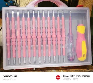 Set de destornilladores aislados