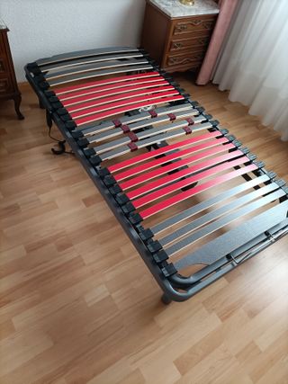 Cama articulada y colchón Látex 90x190