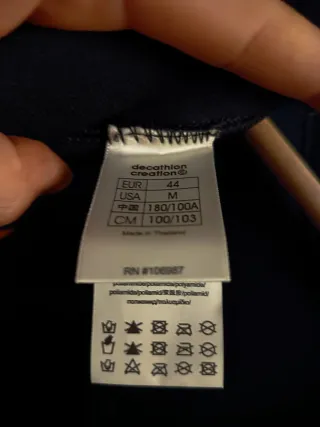 Traje de neopreno tribord negro y naranja