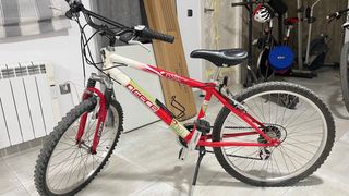 Bicicleta Montaña 24 Roja/Blanca