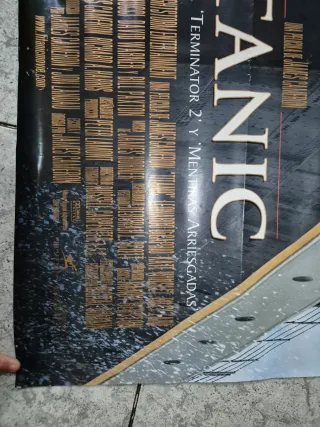 Póster Película Titanic James Cameron