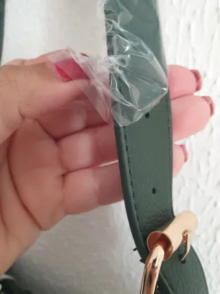 Borsa tracolla Charro verde nuova con cartellino