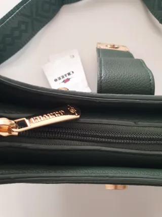 Borsa tracolla Charro verde nuova con cartellino
