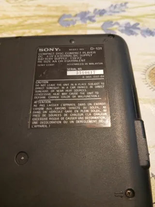 2x Sony Discman LEER