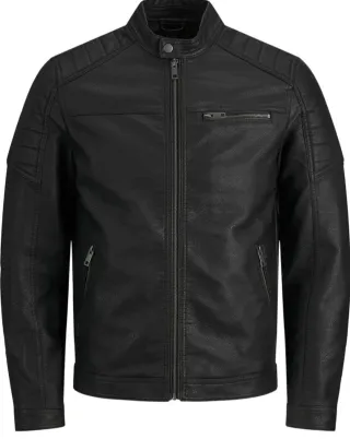 Cazadora Jack&Jones símil cuero hombre