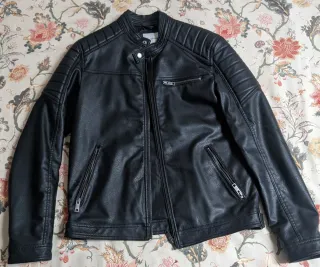 Cazadora Jack&Jones símil cuero hombre