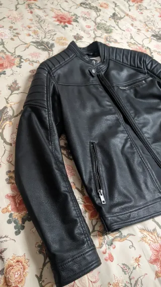 Cazadora Jack&Jones símil cuero hombre