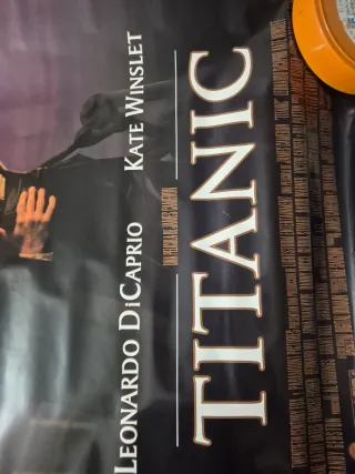 Póster Titanic Leonardo DiCaprio Kate Winslet