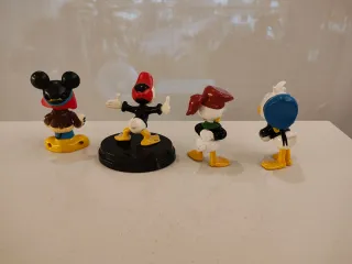 4 Personaggi Walt Disney ottime condizioni