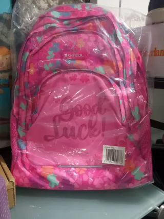 Mochila Gabol Good Luck Flores