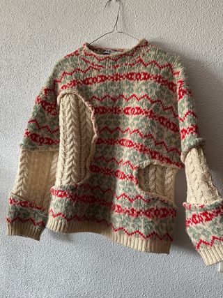 Jersey Zara Punto Talla S - invierno