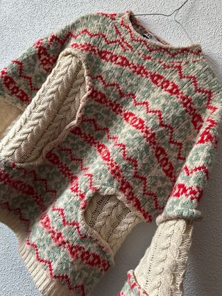 Jersey Zara Punto Talla S - invierno
