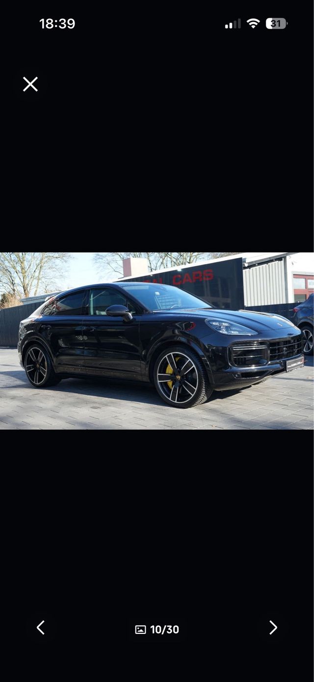 PORSCHE CAYENNE TURBO COUPE CARBON PORSCHE APROVED