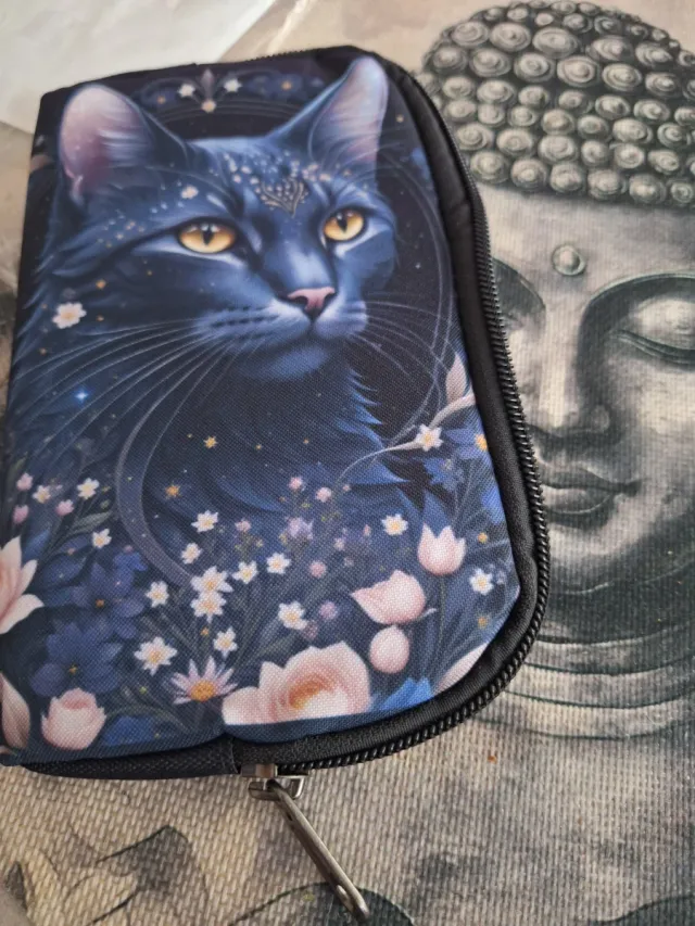 Monedero Gato Negro - Bolsillo Gato