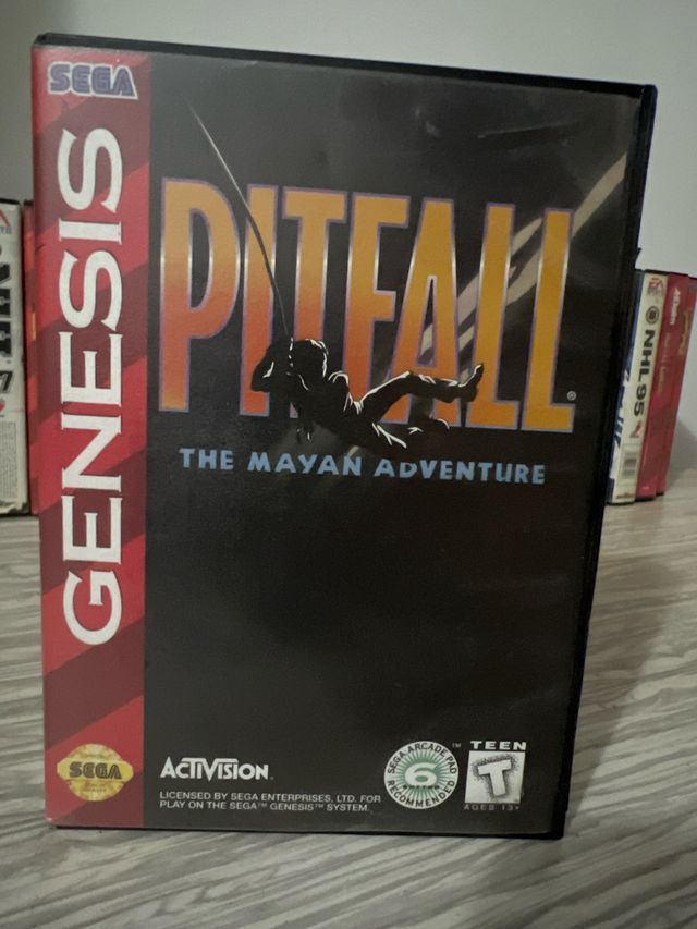 juego sega mega drive Pitfall:The Mayan Adventure