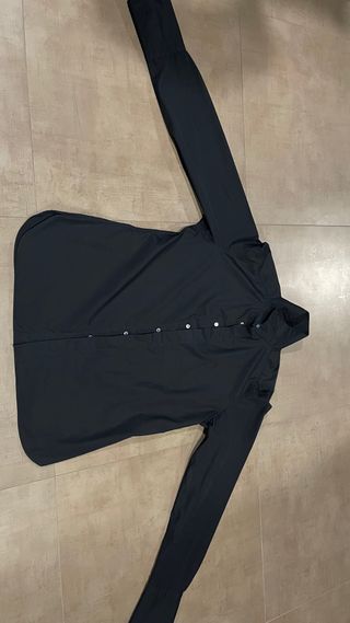 Ermenegildo zegna trofeo silk black shirt