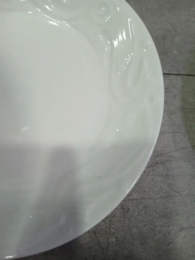 Lote 6 Platos Sargadelos Peixes Porcelana Blanca