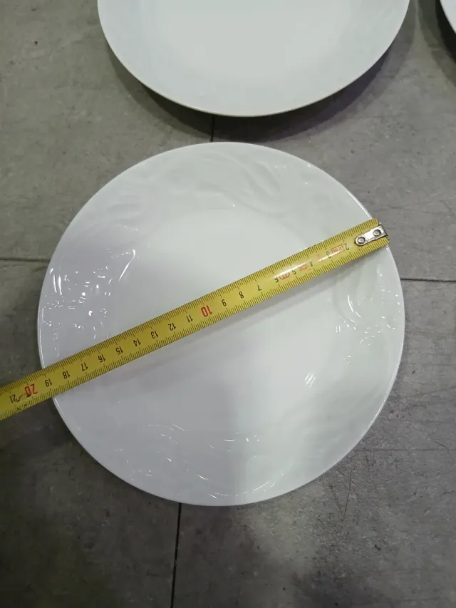 Lote 6 Platos Sargadelos Peixes Porcelana Blanca