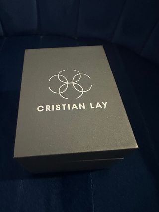 Relógio Cristian Lay Azul Dourado