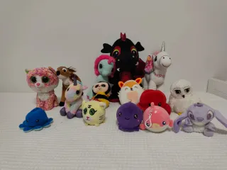 Lote Peluches Varios Personajes
