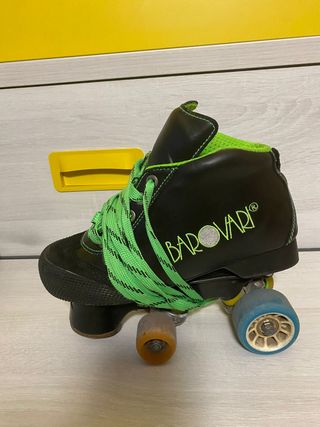 Patines Portero Hockey Negros/Verdes