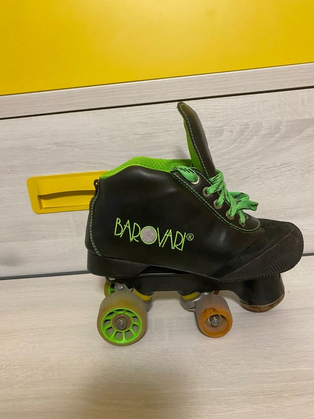 Patines Portero Hockey Negros/Verdes