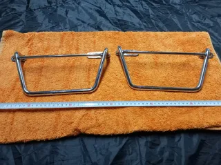 Alforjas tipo Napoleón (piel) para Fat Boy