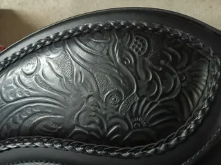 Alforjas tipo Napoleón (piel) para Fat Boy