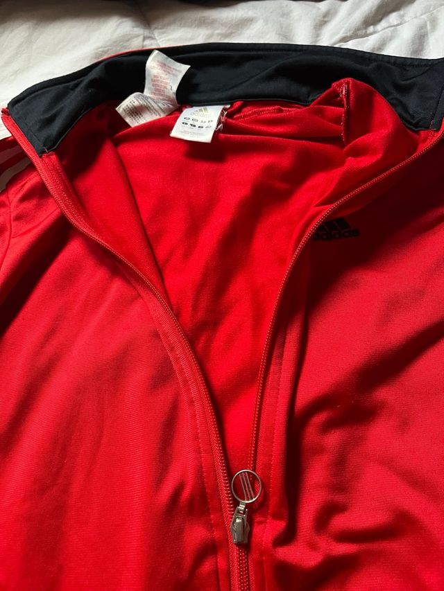 Chaqueta Adidas Roja Talla M