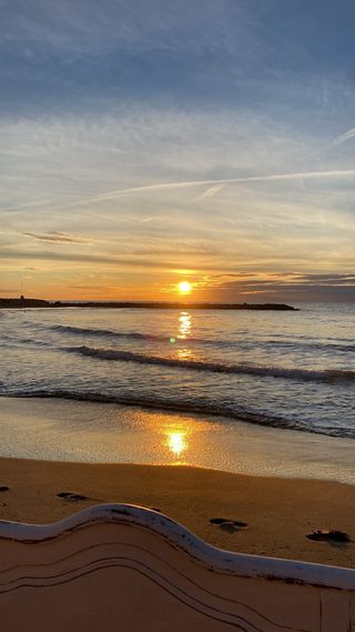 Cabecero madera blanco envejecido