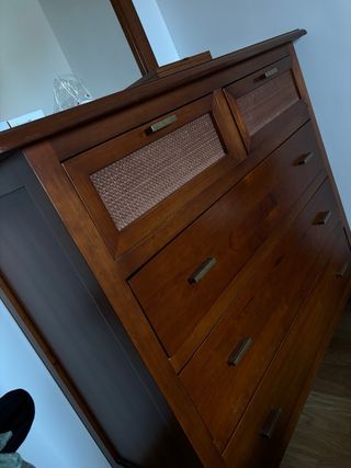 Conjunto dormitorio madera