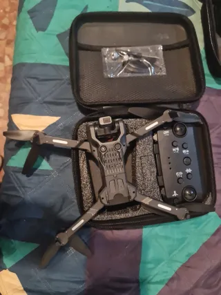 Dron Plegable con Mando