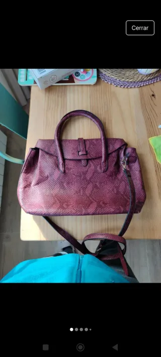 Bolso El Corte Inglés Piel Serpiente