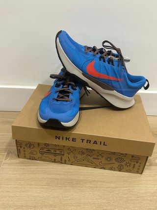 Nike Juniper Trail 2NIN Zapatillas Azul/Rojo
