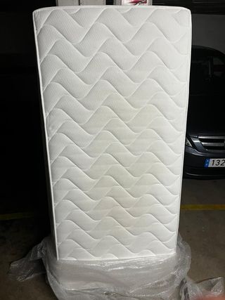 Colchón individual de tela