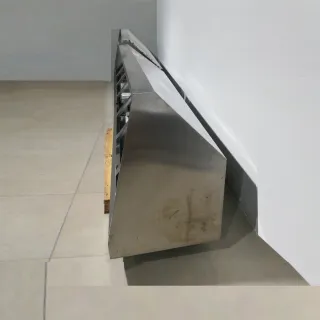 Campana extractora inox 4m