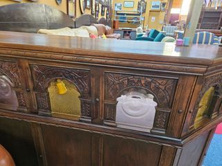 Móvel Bar Madeira Maciça - Ótimo Estado