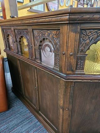 Móvel Bar Madeira Maciça - Ótimo Estado