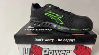 Zapatos de Seguridad U-Power Negros y Verdes