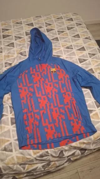Chaqueta Nike Barça Azul y Roja