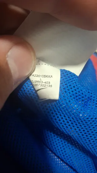 Chaqueta Nike Barça Azul y Roja