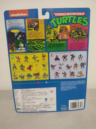 TMNT Chrome Dome Figura Retro Nueva