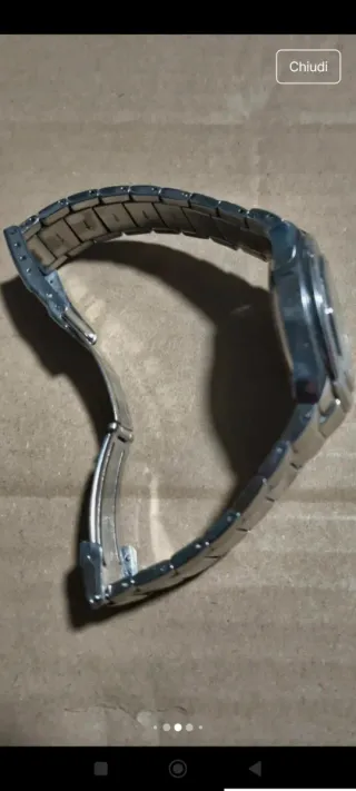 Orologio Cronografo Breil Uomo Nero Argento