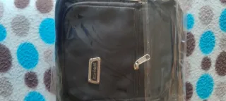 Bolso Cruzado Hombre Negro Nuevo