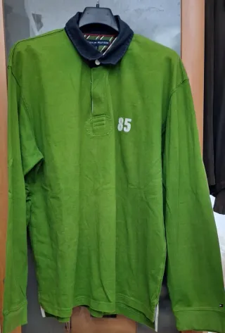 Polo Tommy Hilfiger Verde Talla XL