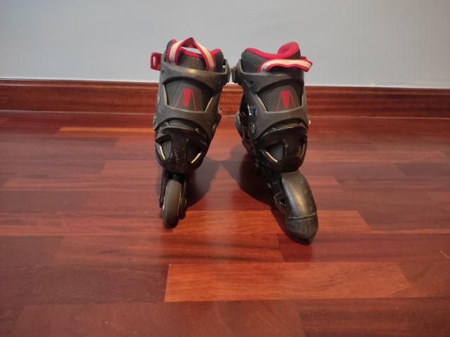 Patines en línea Oxelo Negro y Rojo