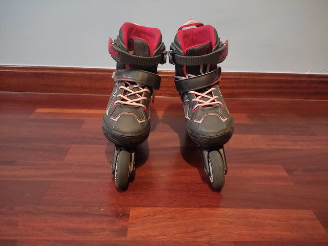 Patines en línea Oxelo Negro y Rojo