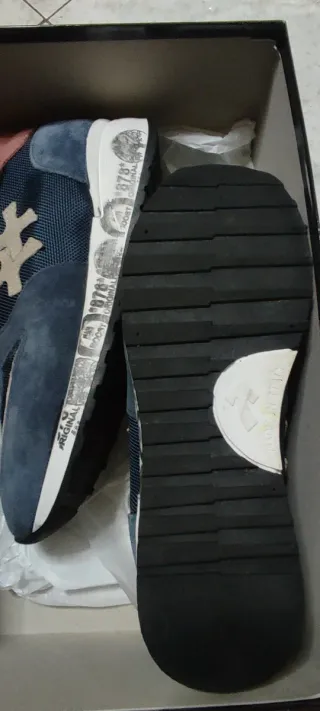 Sneakers donna blu e rosa