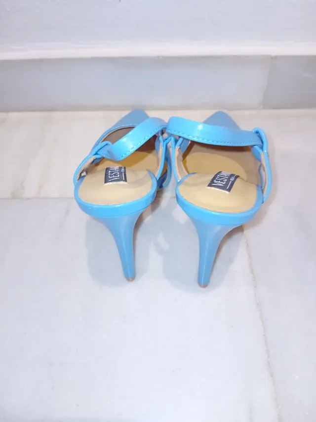 Tacones Vestante Roma; Azul